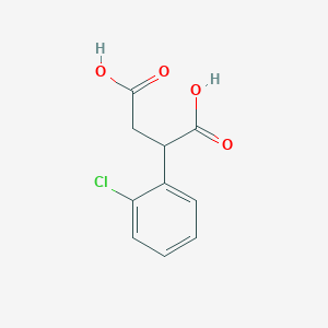 molecular formula C10H9ClO4 B1618862 2-(2-Chlorophenyl)succinic acid CAS No. 6954-40-1
