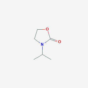 molecular formula C6H11NO2 B1618864 3-Isopropyl-1,3-oxazolidin-2-one CAS No. 40482-44-8