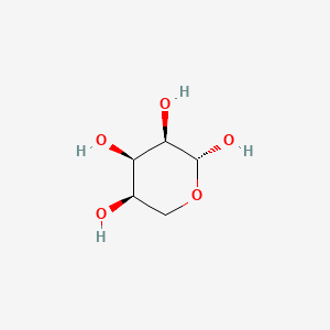 molecular formula C5H10O5 B1618873 beta-D-Ribopyranose CAS No. 7296-60-8