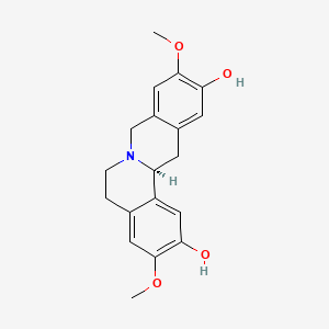 molecular formula C19H21NO4 B1618875 核仁霉素 CAS No. 483-45-4