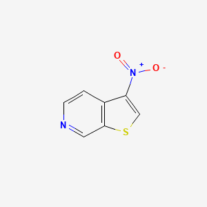 molecular formula C7H4N2O2S B1618876 3-Nitrothieno[2,3-c]pyridine CAS No. 28783-28-0