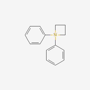 molecular formula C15H16Si B1618883 1,1-Diphenylsiletane CAS No. 3944-09-0