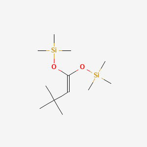 4-(2,2-Dimethylpropylidene)-2,2,6,6-tetramethyl-3,5-dioxa-2,6-disilaheptane