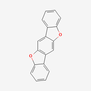 molecular formula C18H10O2 B1618889 Benzo[1,2-b:4,5-b']bisbenzofuran CAS No. 208-37-7