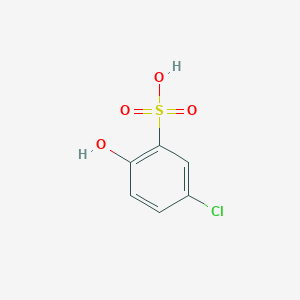 molecular formula C6H5ClO4S B1618891 5-Chloro-2-hydroxybenzenesulfonic acid CAS No. 2051-65-2