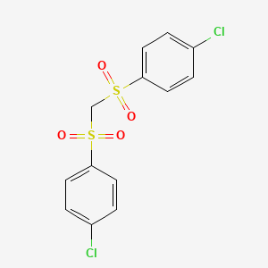 molecular formula C13H10Cl2O4S2 B1618893 Bis(4-Chlorophenylsulfonyl)methane CAS No. 2394-02-7
