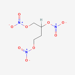 molecular formula C4H7N3O9 B1618895 1,2,4-Butanetriol trinitrate CAS No. 6659-60-5