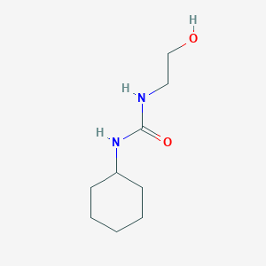 molecular formula C9H18N2O2 B1618896 1-Cyclohexyl-3-(2-hydroxyethyl)urea CAS No. 66929-46-2