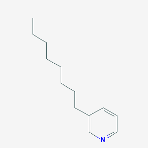 molecular formula C13H21N B1618900 3-辛基吡啶 CAS No. 58069-37-7
