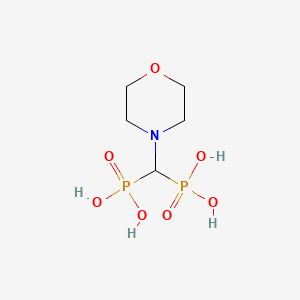 molecular formula C5H13NO7P2 B1618906 (Morpholin-4-ylmethylene)bisphosphonic acid CAS No. 32545-75-8
