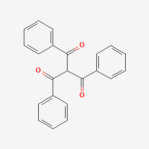 molecular formula C22H16O3 B1618909 Tribenzoylmethane CAS No. 641-44-1