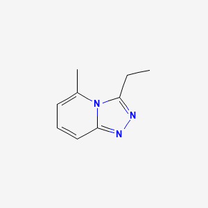 molecular formula C9H11N3 B1618928 3-Ethyl-5-methyl[1,2,4]triazolo[4,3-a]pyridine CAS No. 4919-18-0