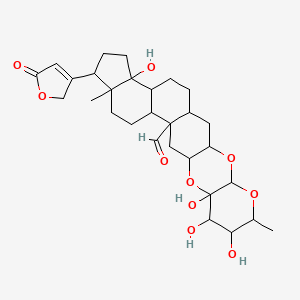molecular formula C29H40O10 B1618960 Calotoxin CAS No. 20304-49-8