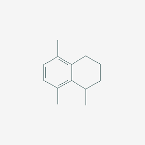 molecular formula C13H18 B1618964 1,5,8-Trimethyl-1,2,3,4-tetrahydronaphthalene CAS No. 21693-51-6