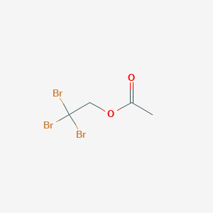 molecular formula C4H5Br3O2 B1618983 Tribromoethyl acetate CAS No. 599-99-5