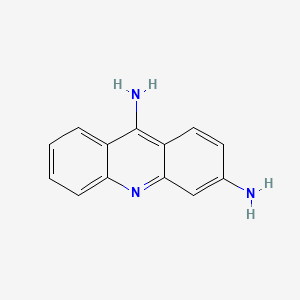 molecular formula C13H11N3 B1618984 3,9-Diaminoacridine CAS No. 951-80-4