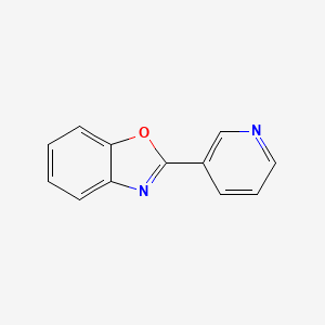 molecular formula C12H8N2O B1618989 Benzoxazole, 2-(3-pyridyl)- CAS No. 2295-42-3