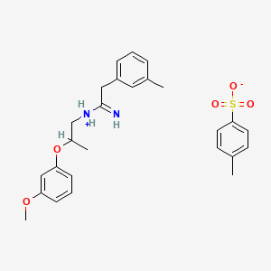 molecular formula C26H32N2O5S B1619004 Xylamidine tosylate CAS No. 6443-40-9