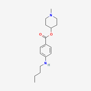 molecular formula C17H26N2O2 B1619005 Paridocaine CAS No. 7162-37-0