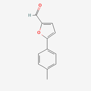 molecular formula C12H10O2 B1619007 5-(4-Methylphenyl)-2-furaldehyde CAS No. 34035-05-7
