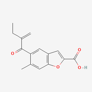 molecular formula C15H14O4 B1619010 呋喃丙烯酸 CAS No. 23580-33-8