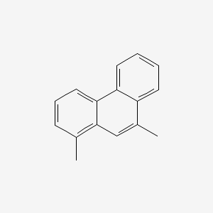molecular formula C16H14 B1619017 1,9-Dimethylphenanthrene CAS No. 20291-73-0