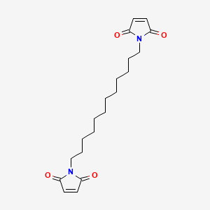molecular formula C20H28N2O4 B1619046 1,1'-(Dodecane-1,12-diyl)bis-1H-pyrrole-2,5-dione CAS No. 27574-80-7