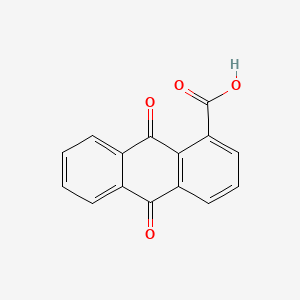 B1619063 9,10-Dioxo-9,10-dihydroanthracene-1-carboxylic acid CAS No. 602-69-7