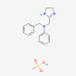 B1619065 Antazoline mesylate CAS No. 3131-32-6