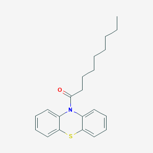 B1619074 1-Phenothiazin-10-ylnonan-1-one CAS No. 5442-97-7