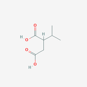 molecular formula C7H12O4 B1619080 2-Isopropylsuccinic acid CAS No. 2338-45-6