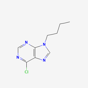 molecular formula C9H11ClN4 B1619081 9-丁基-6-氯-9H-嘌呤 CAS No. 5444-83-7