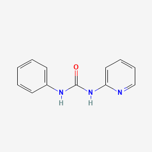 molecular formula C12H11N3O B1619084 N-Phenyl-N'-(2-pyridinyl)urea CAS No. 2327-17-5