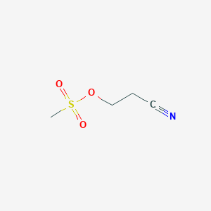 molecular formula C4H7NO3S B1619086 2-Cyanoethyl methanesulfonate CAS No. 65885-27-0