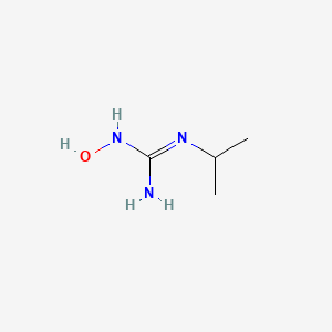 molecular formula C4H11N3O B1619100 N-Isopropyl-N'-hydroxyguanidine CAS No. 478806-77-8