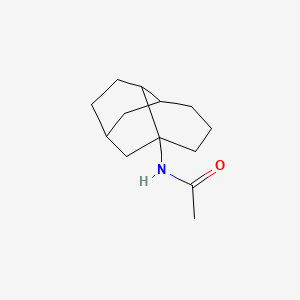 molecular formula C13H21NO B1619117 N-(Decahydro-1,6-methanonaphthalen-1-yl)acetamide CAS No. 58432-92-1