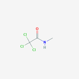 molecular formula C3H4Cl3NO B1619151 2,2,2-三氯-N-甲基乙酰胺 CAS No. 23170-77-6