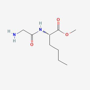 B1619178 Glycylnorleucine methyl ester CAS No. 66216-73-7