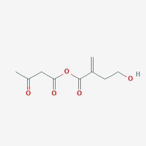 molecular formula C9H12O5 B1619191 2-乙酰基丙烯酸乙酯 CAS No. 21282-96-2