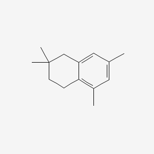 molecular formula C14H20 B1619194 2,2,5,7-Tetramethyltetralin CAS No. 23342-25-8