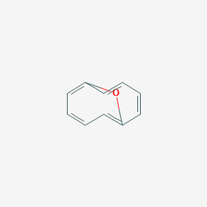 molecular formula C10H8O B1619254 11-Oxabicyclo[4.4.1]undeca-1,3,5,7,9-pentaene CAS No. 4759-11-9