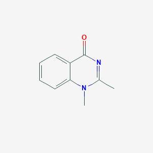 molecular formula C10H10N2O B1619277 1,2-dimethylquinazolin-4(1H)-one CAS No. 7471-65-0