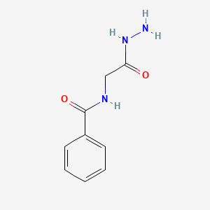 molecular formula C9H11N3O2 B1619281 N-(2-肼基-2-氧代乙基)苯甲酰胺 CAS No. 2443-68-7