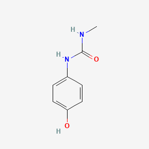 molecular formula C8H10N2O2 B1619282 1-(4-Hydroxyphenyl)-3-methylurea CAS No. 38652-14-1