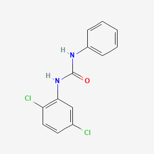 molecular formula C13H10Cl2N2O B1619288 1-(2,5-Dichlorophenyl)-3-phenylurea CAS No. 13142-56-8