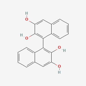 molecular formula C20H14O4 B1619293 2,2',3,3'-四羟基-1,1'-联萘 CAS No. 39215-21-9