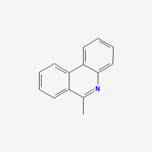 molecular formula C14H11N B1619295 6-Methylphenanthridine CAS No. 3955-65-5