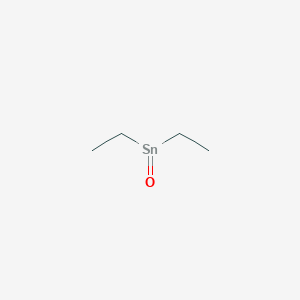 molecular formula C4H10OSn B1619297 Stannane, diethyloxo- CAS No. 3682-12-0