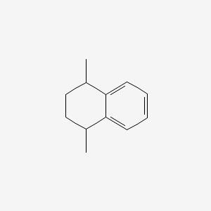molecular formula C12H16 B1619320 1,4-Dimethyl-1,2,3,4-tetrahydronaphthalene CAS No. 4175-54-6
