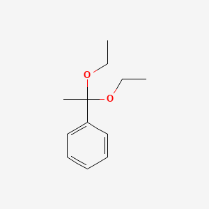 molecular formula C12H18O2 B1619321 苯乙酮二乙基缩醛 CAS No. 4316-37-4